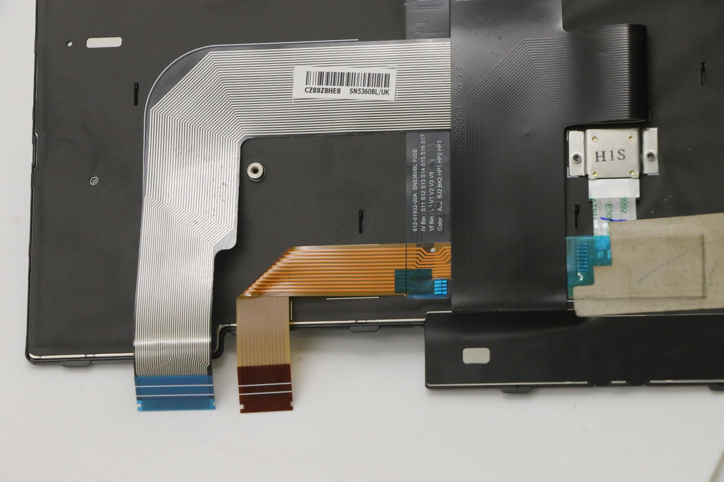Lenovo Ct470 Keyboard Pt Ltn Bl - 01AX591