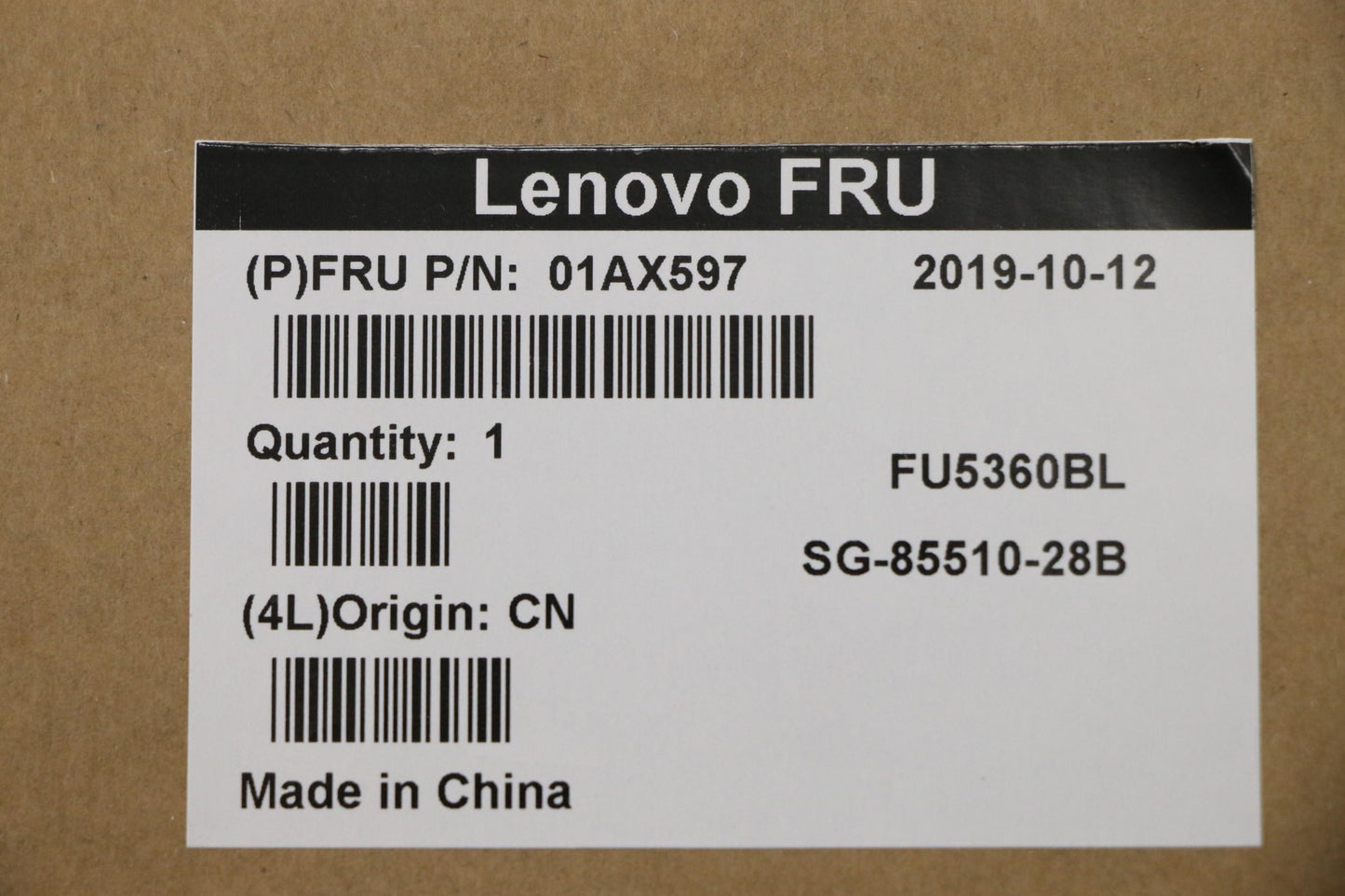 Lenovo Ct470 Keyboard Tr Ltn Bl - 01AX597