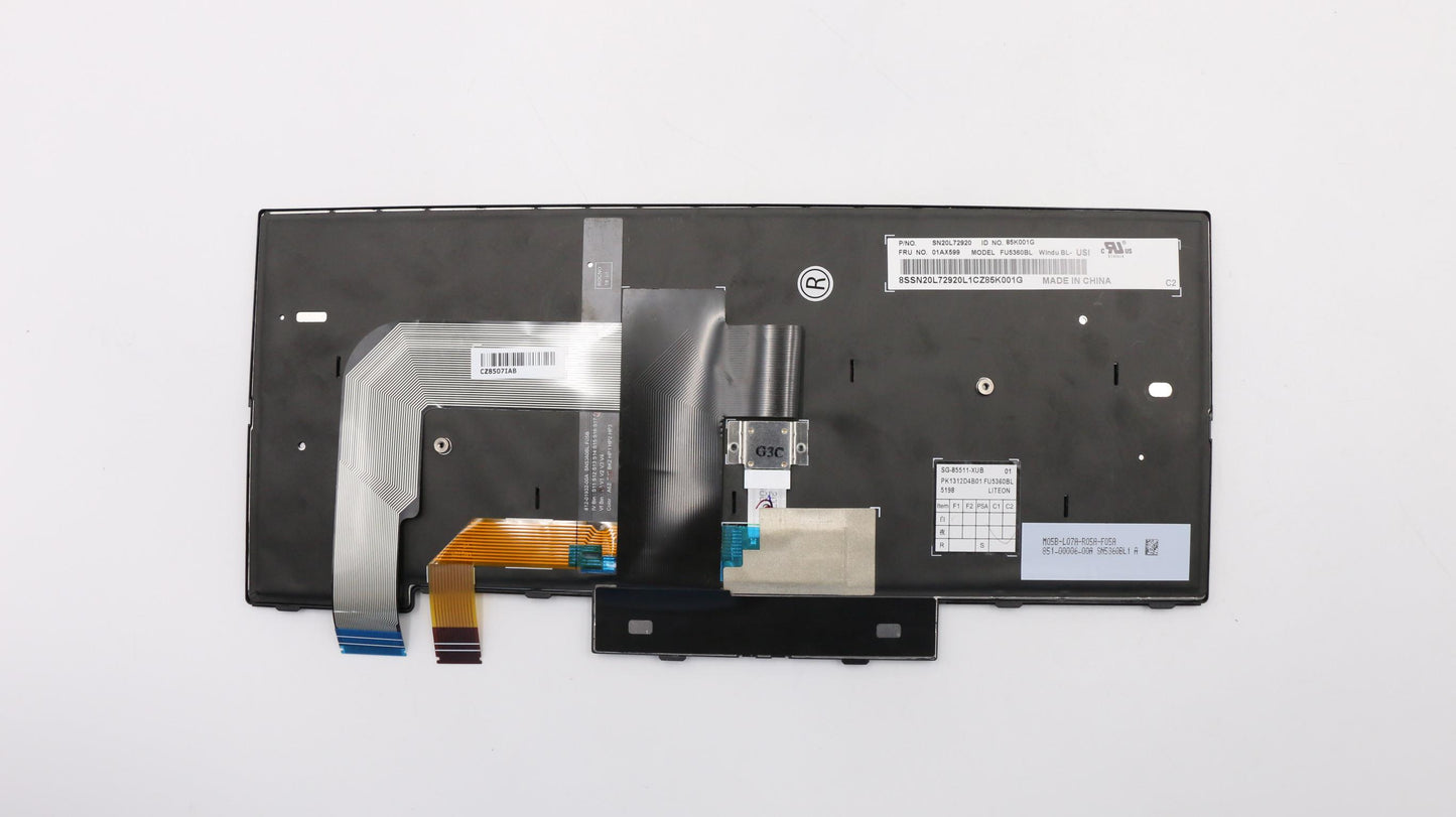 Lenovo Ct470 Keyboard Usi Ltn Bl - 01AX599