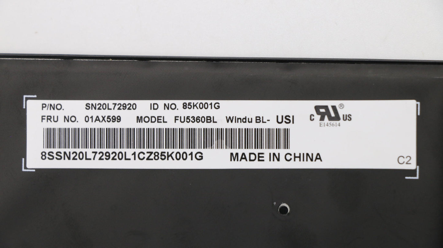 Lenovo Ct470 Keyboard Usi Ltn Bl - 01AX599