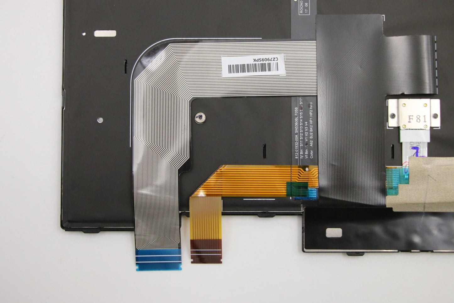 Lenovo Ct470 Keyboard Tuf Ltn Bl - 01AX604