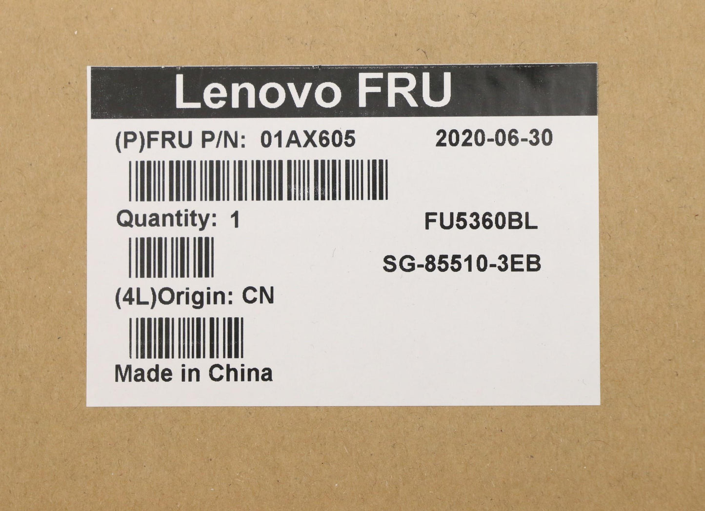 Lenovo Windu Keyboard, In, Ltn Bl - 01AX605