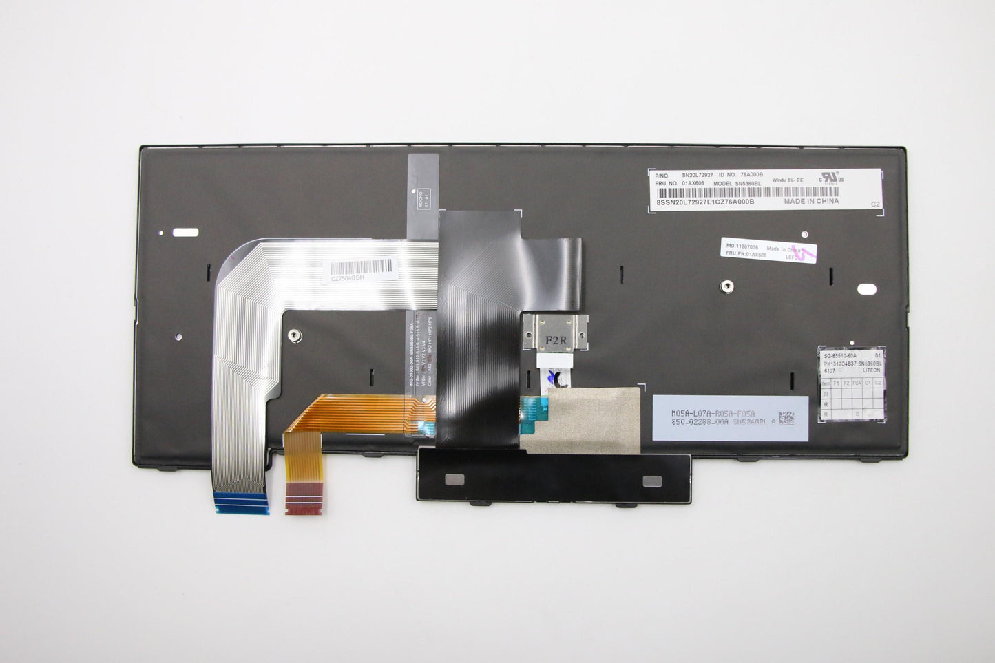 Lenovo Ct470 Keyboard Ee Ltn Bl - 01AX606