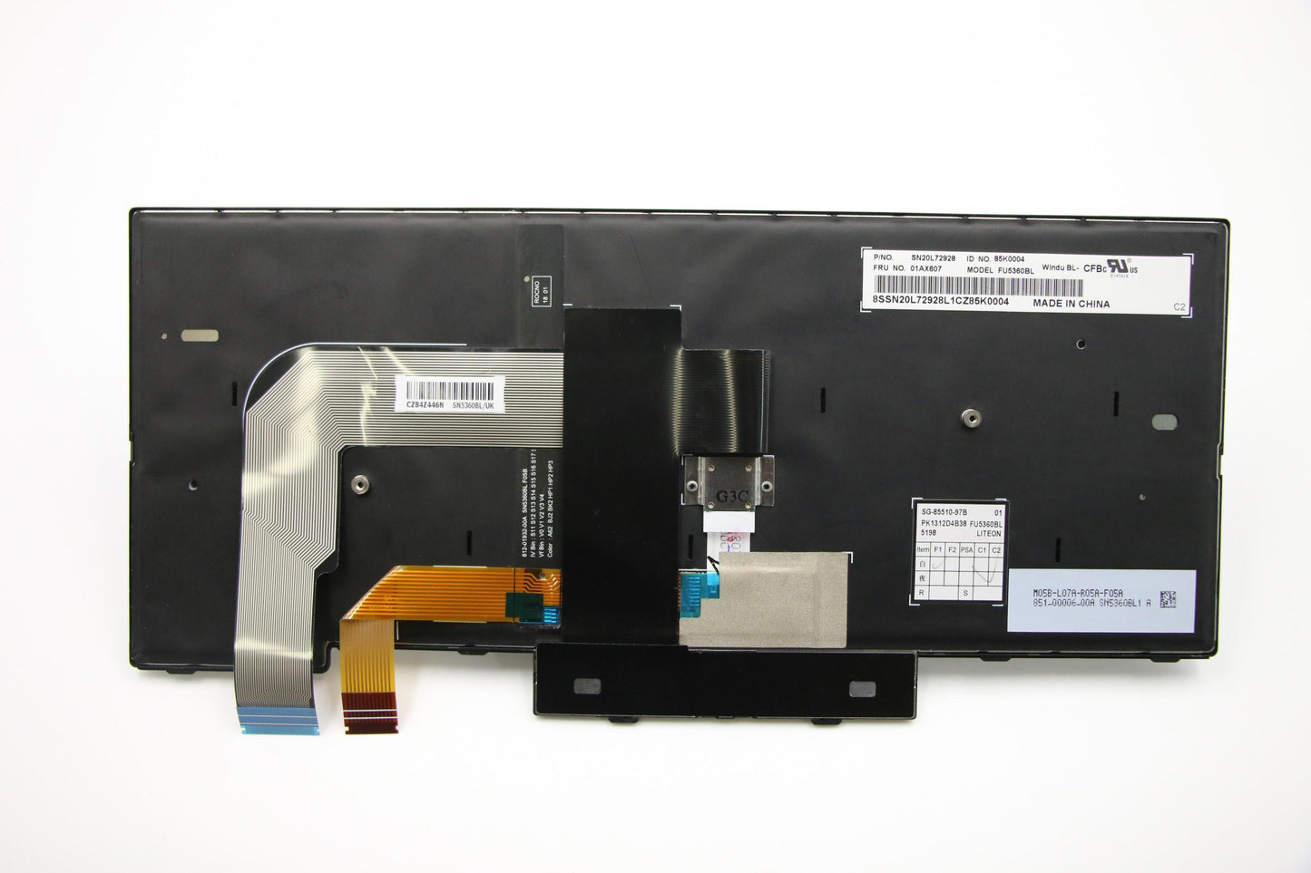 Lenovo Ct470 Keyboard Cfb Ltn Bl - 01AX607
