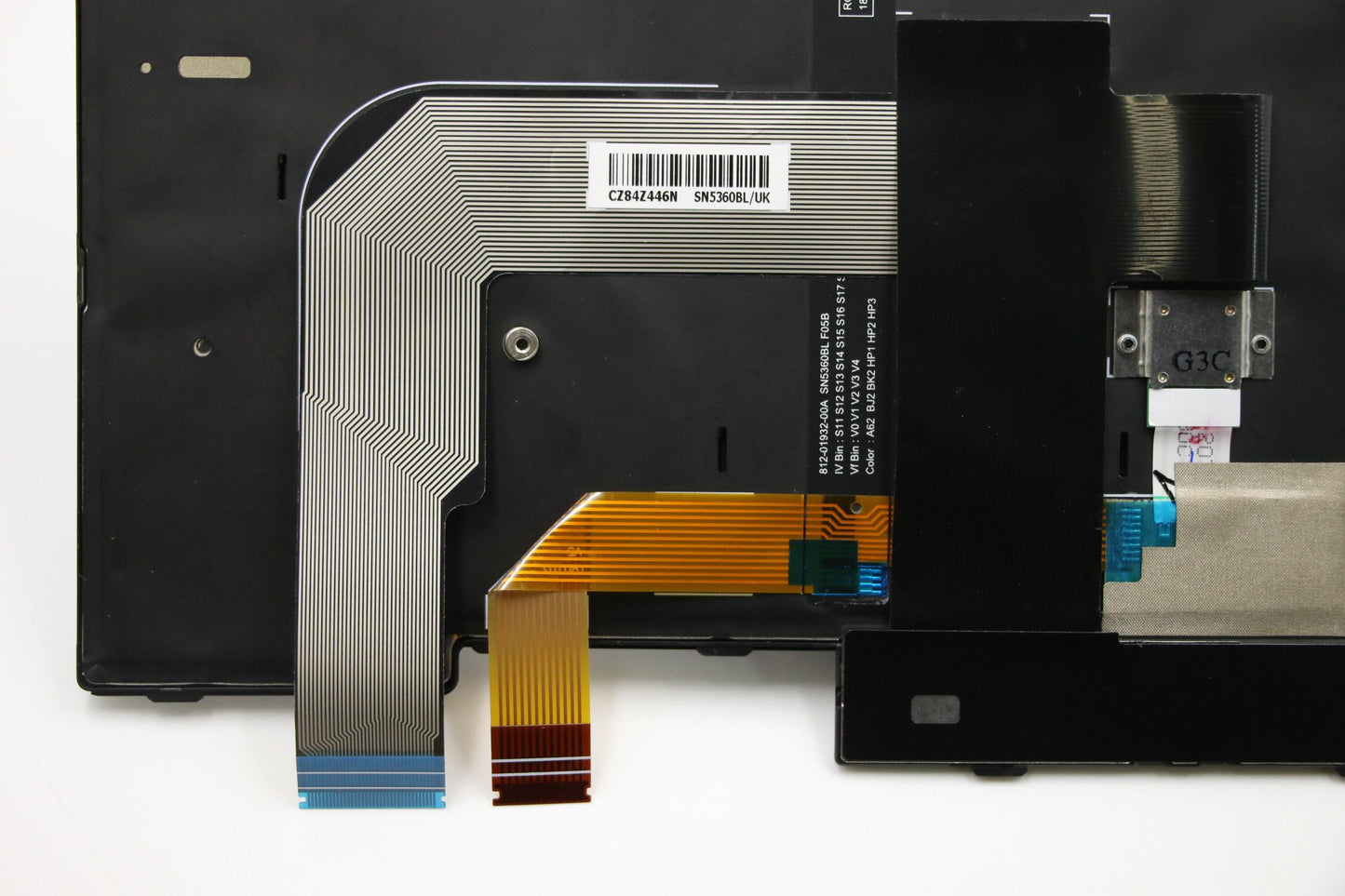 Lenovo Ct470 Keyboard Cfb Ltn Bl - 01AX607