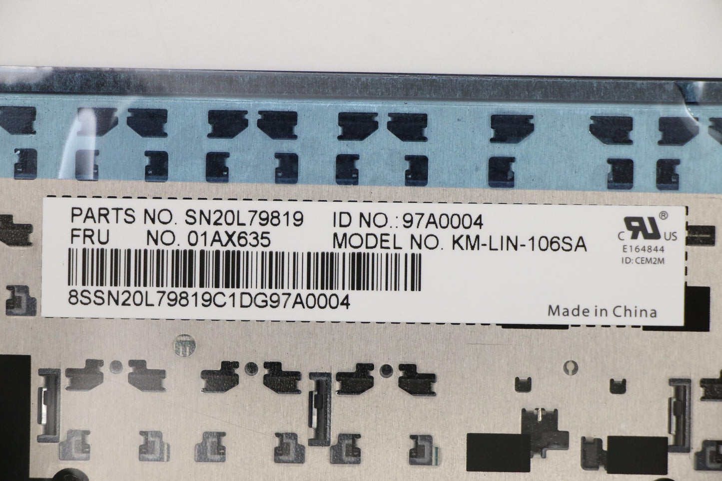Lenovo Lin2 Kbd,Si,Chy - 01AX635