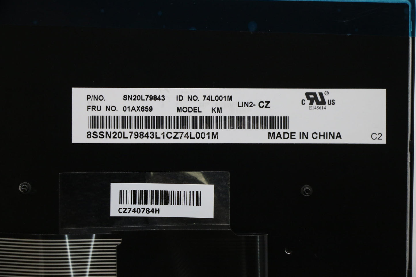 Lenovo Kb Lite-On Cze - 01AX659
