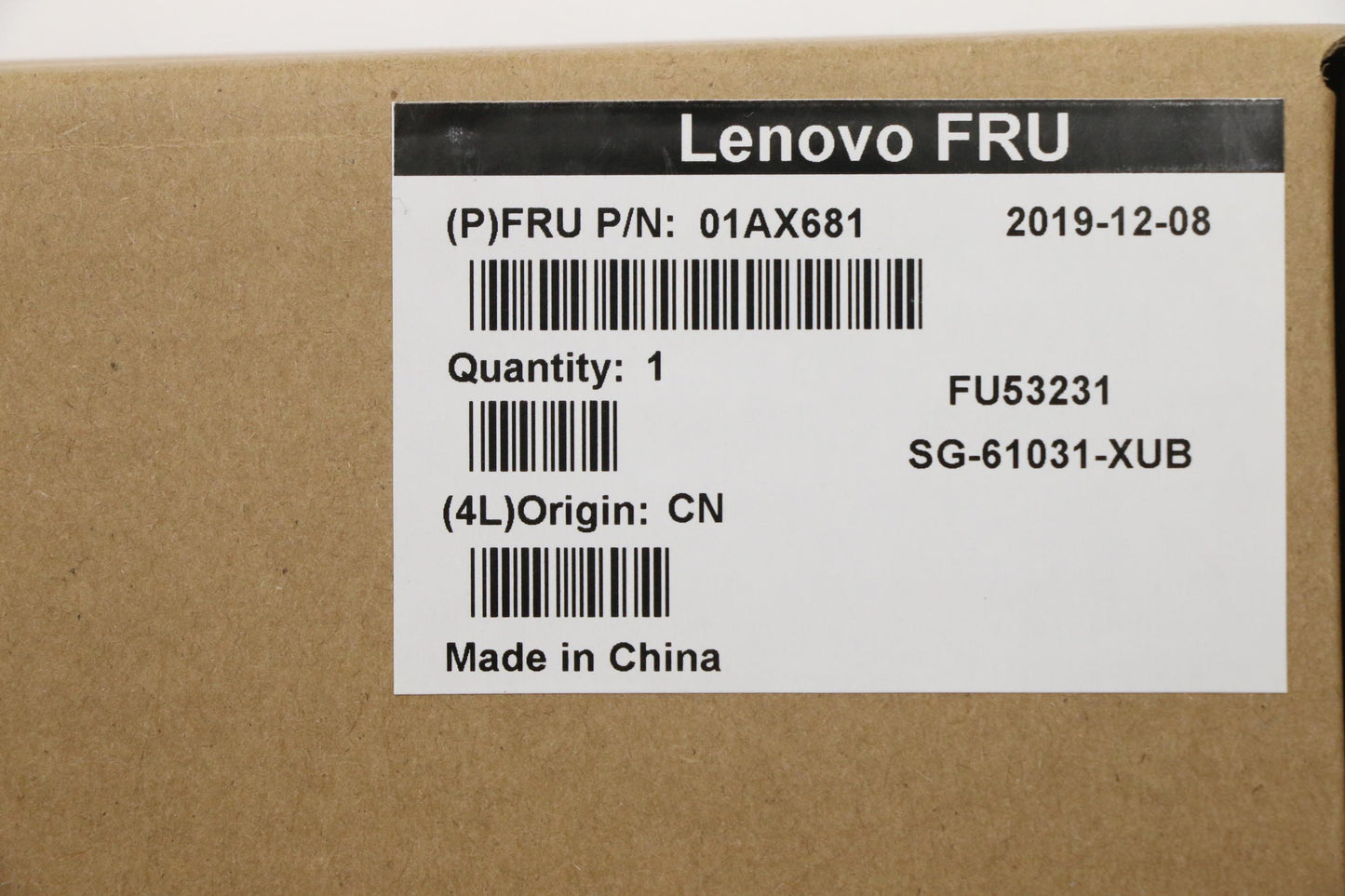 Lenovo Kb Lite-On Inte - 01AX681