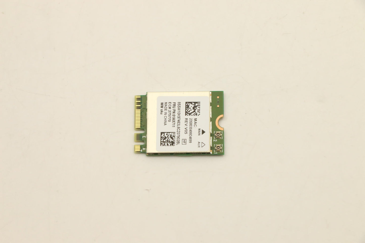 Lenovo Wireless Cmb Ltn 8822Be M2 - 01AX711