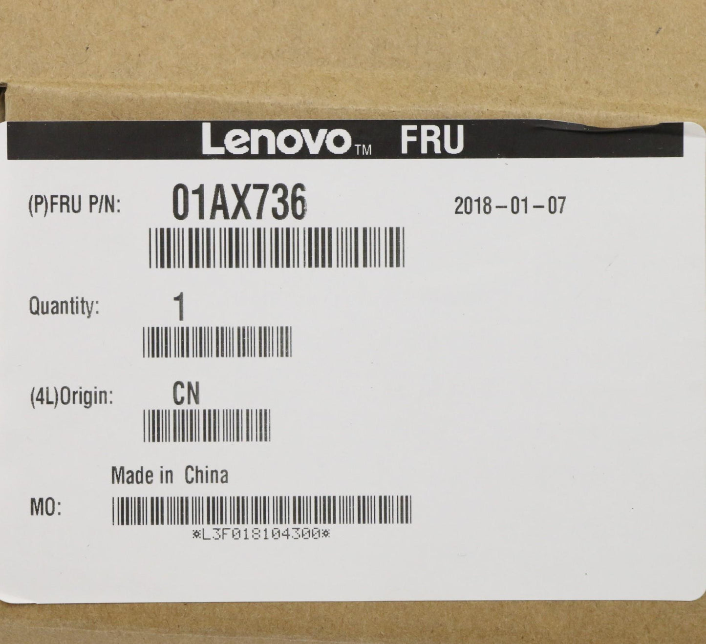 Lenovo Wireless, Cmb, Int, 18265 Vpro - 01AX736