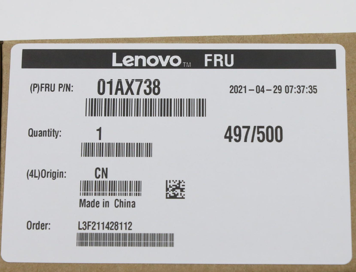 Lenovo 01AX738 Wireless,Cmb,Ltn,8822Be Fcc