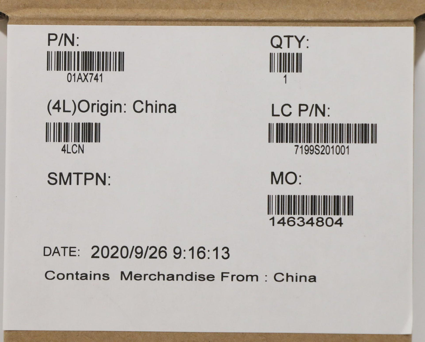 Lenovo Wirelesscmbltn8822Be Agn - 01AX741