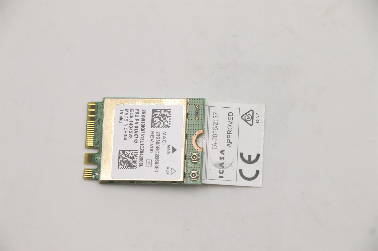 Lenovo Wireless Wirelesscmbltn8822Be - 01AX742
