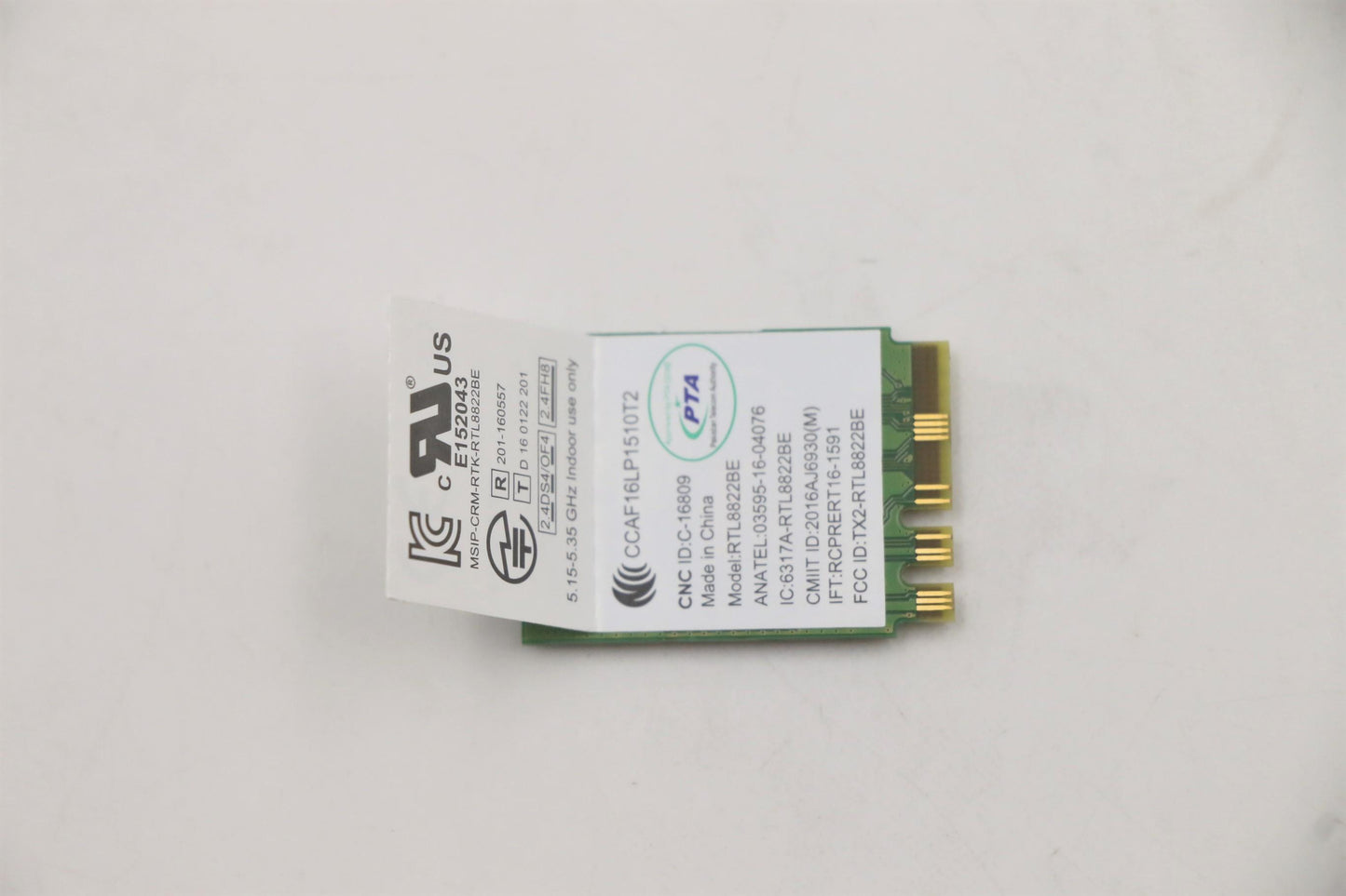 Lenovo Wireless Wirelesscmbltn8822Be - 01AX742