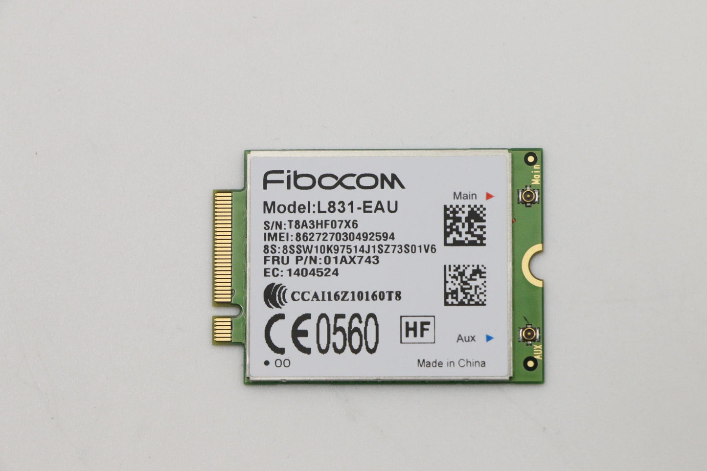 Lenovo Wireless, Cmb, Fbc, Xmm7161 - 01AX743