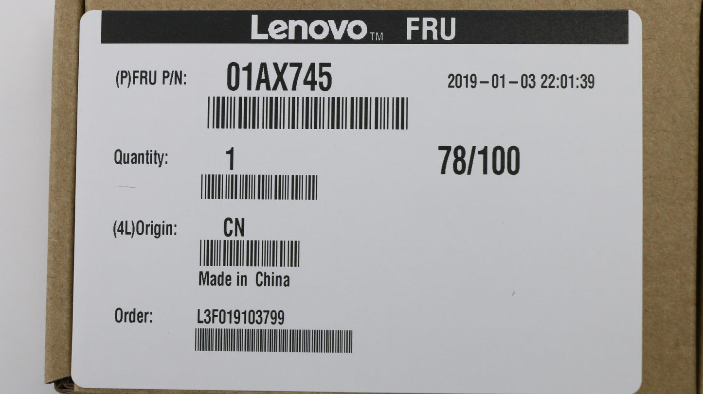 Lenovo 01AX745 Cards Misc Internal