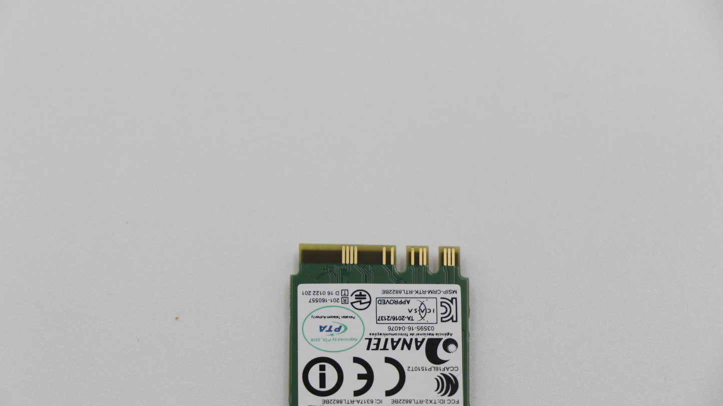 Lenovo Wireless,Cmb,Cbt,8822Be Fcc - 01AX758