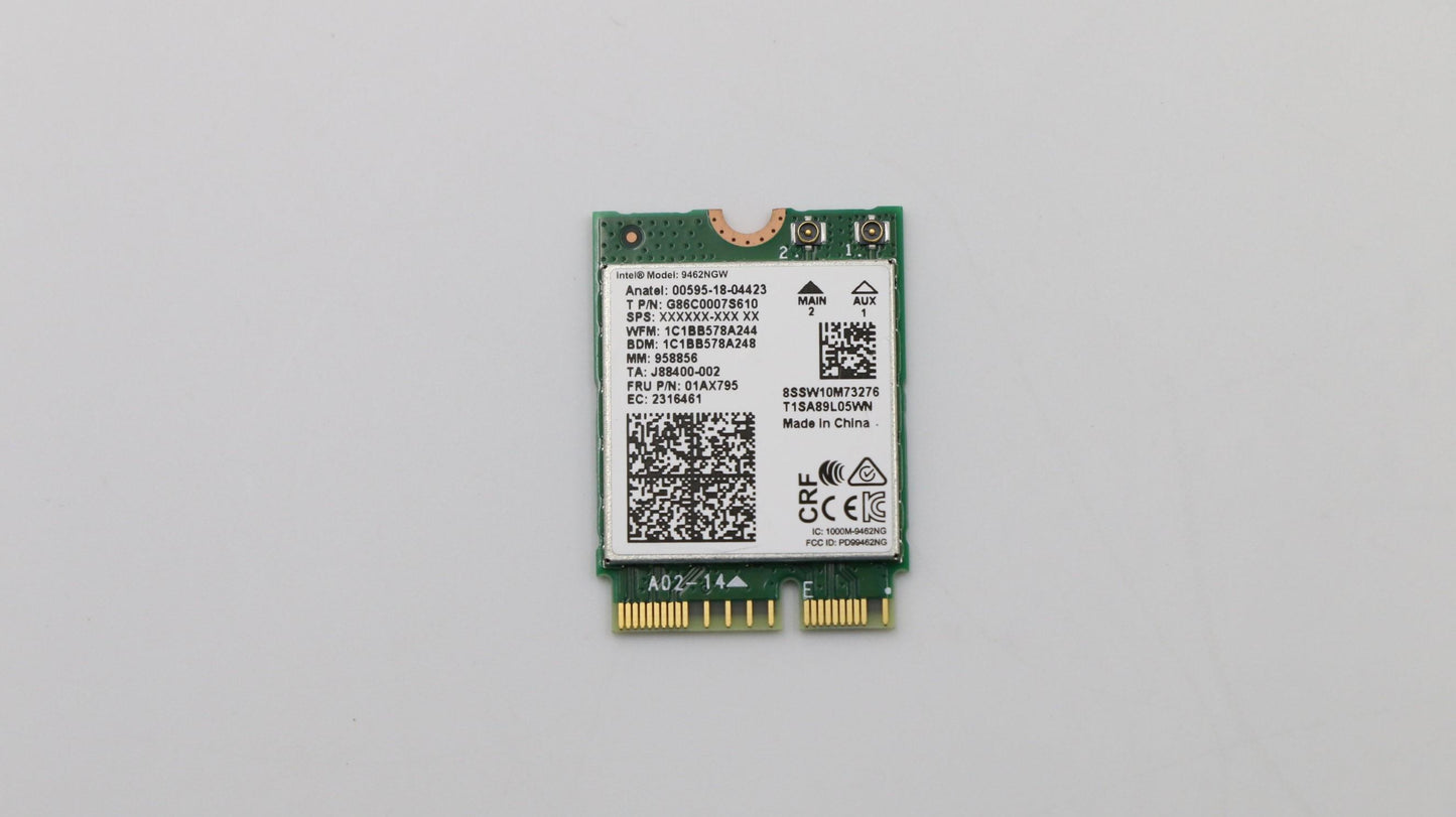 Lenovo Wireless,Cmb,In,9462 Nv M2 - 01AX795