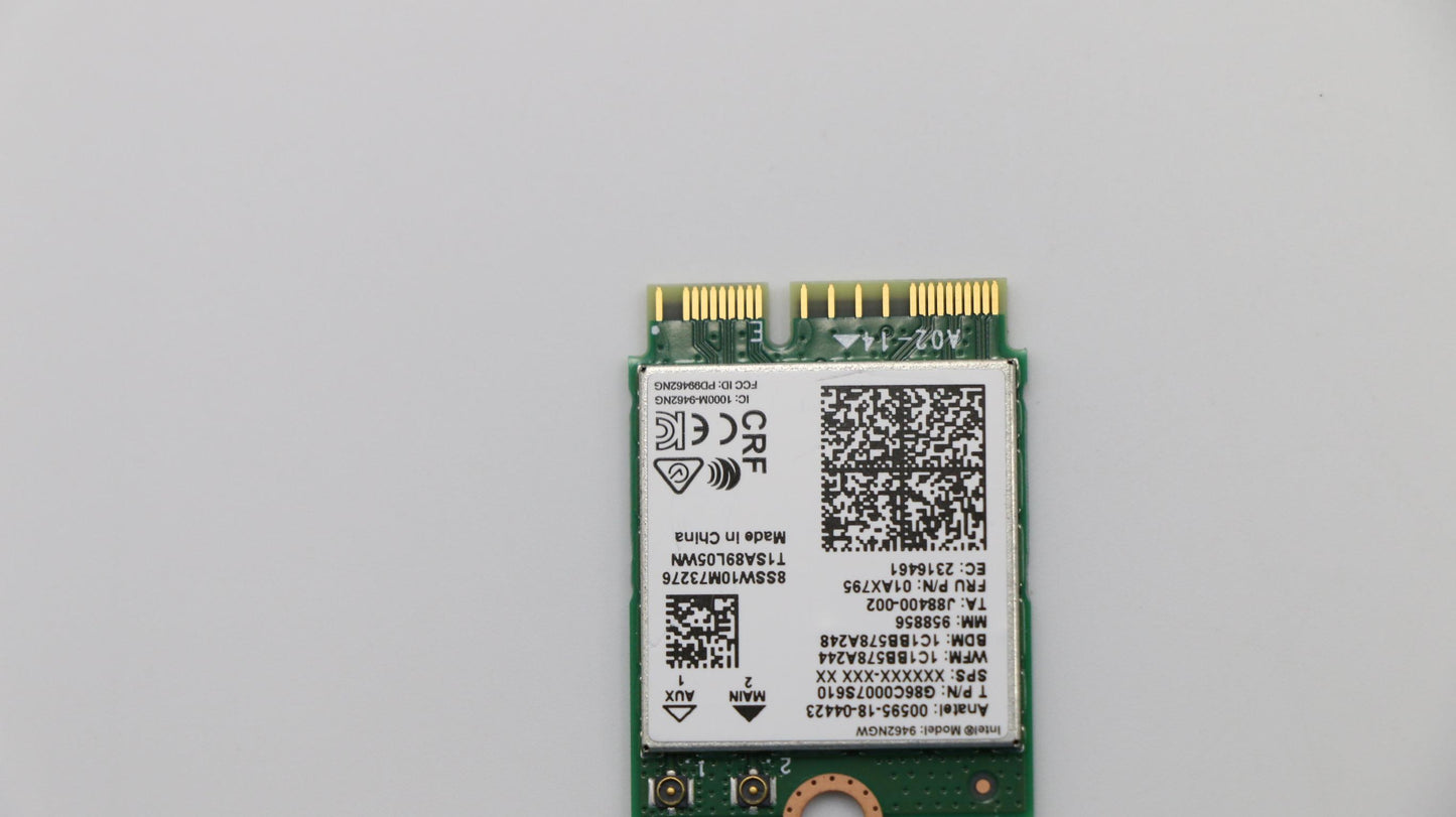 Lenovo Wireless,Cmb,In,9462 Nv M2 - 01AX795