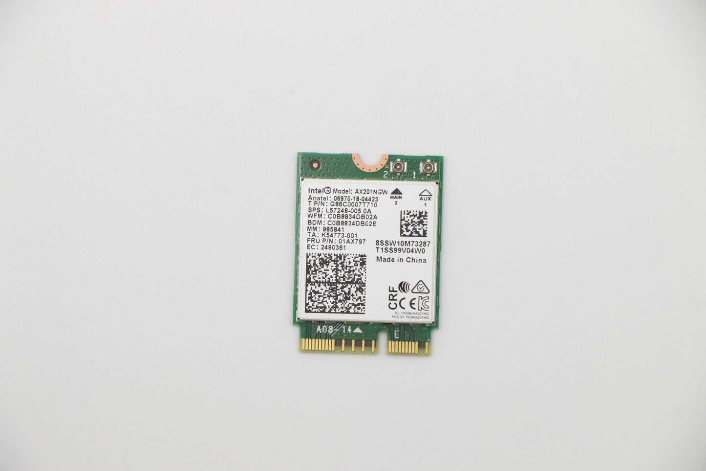 Lenovo (01AX797) Intel Harrison Peak 22560 2*2ax+BT5.0 PCIe vPro M.2 Module