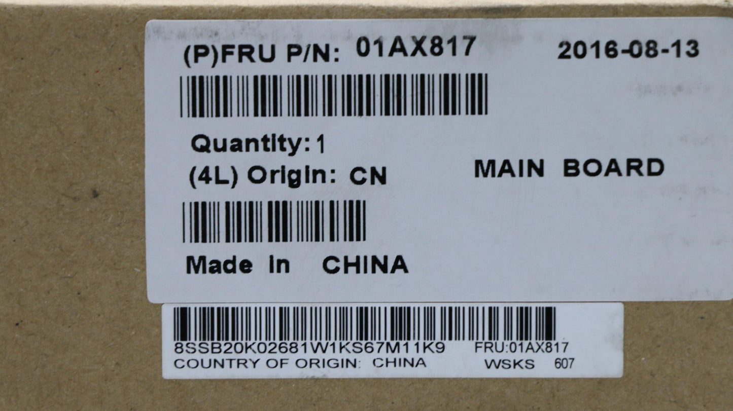 Lenovo Pl System Boards - 01AX817