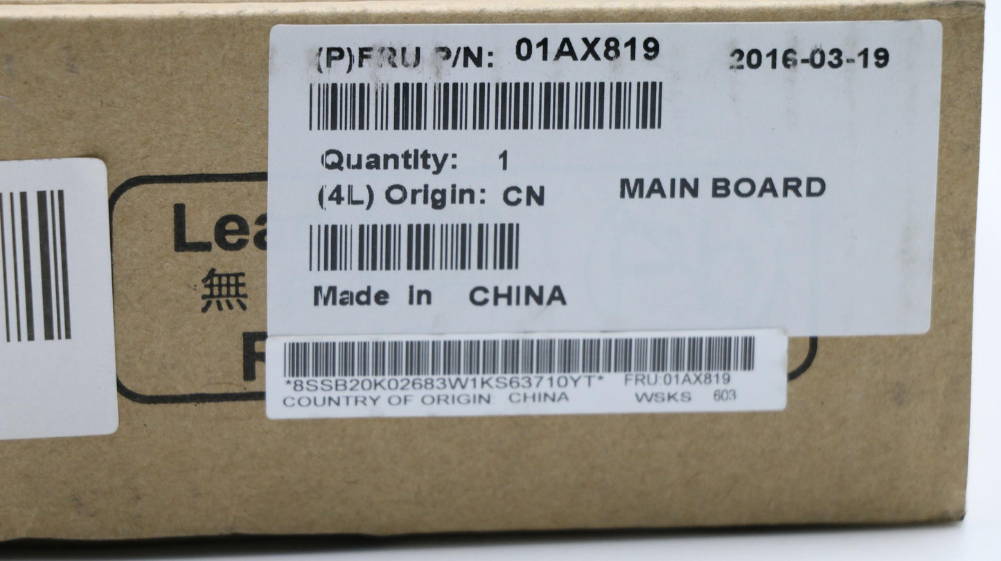 Lenovo Pl System Boards - 01AX819