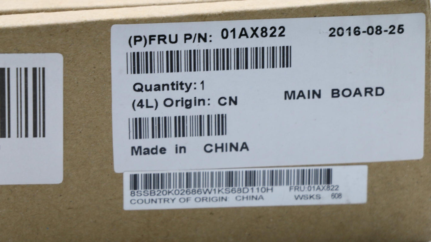 Lenovo Pl System Boards - 01AX822