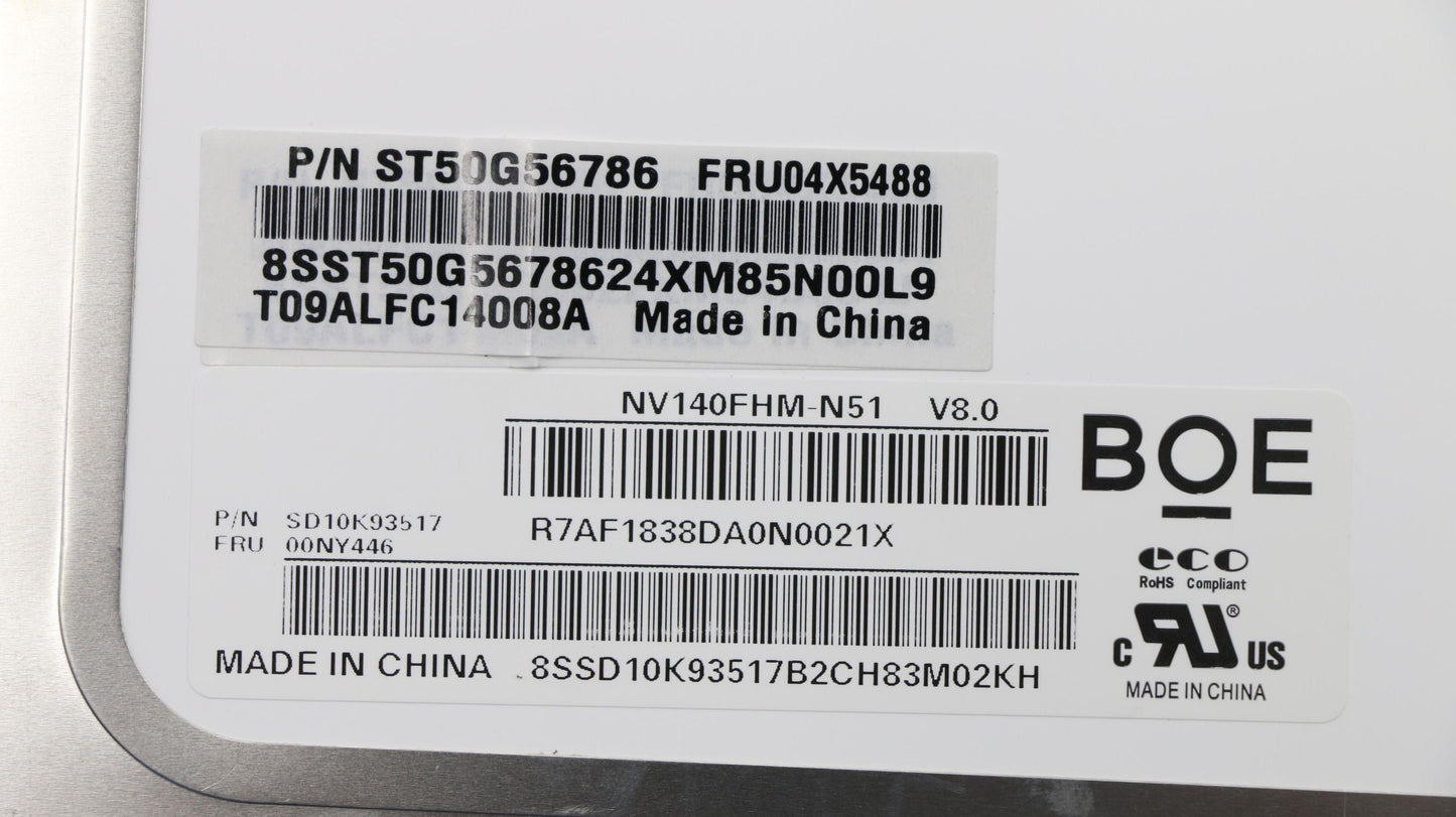 Lenovo 14, Hd, Tp, Nar, Fhd, Tpk+Boe - 01AX894