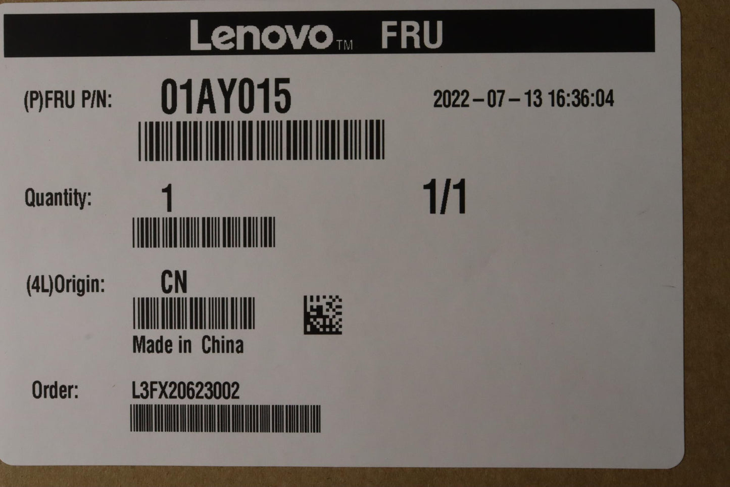 Lenovo Cs15W 3+2Bcp, Mylar, Silver, S - 01AY015