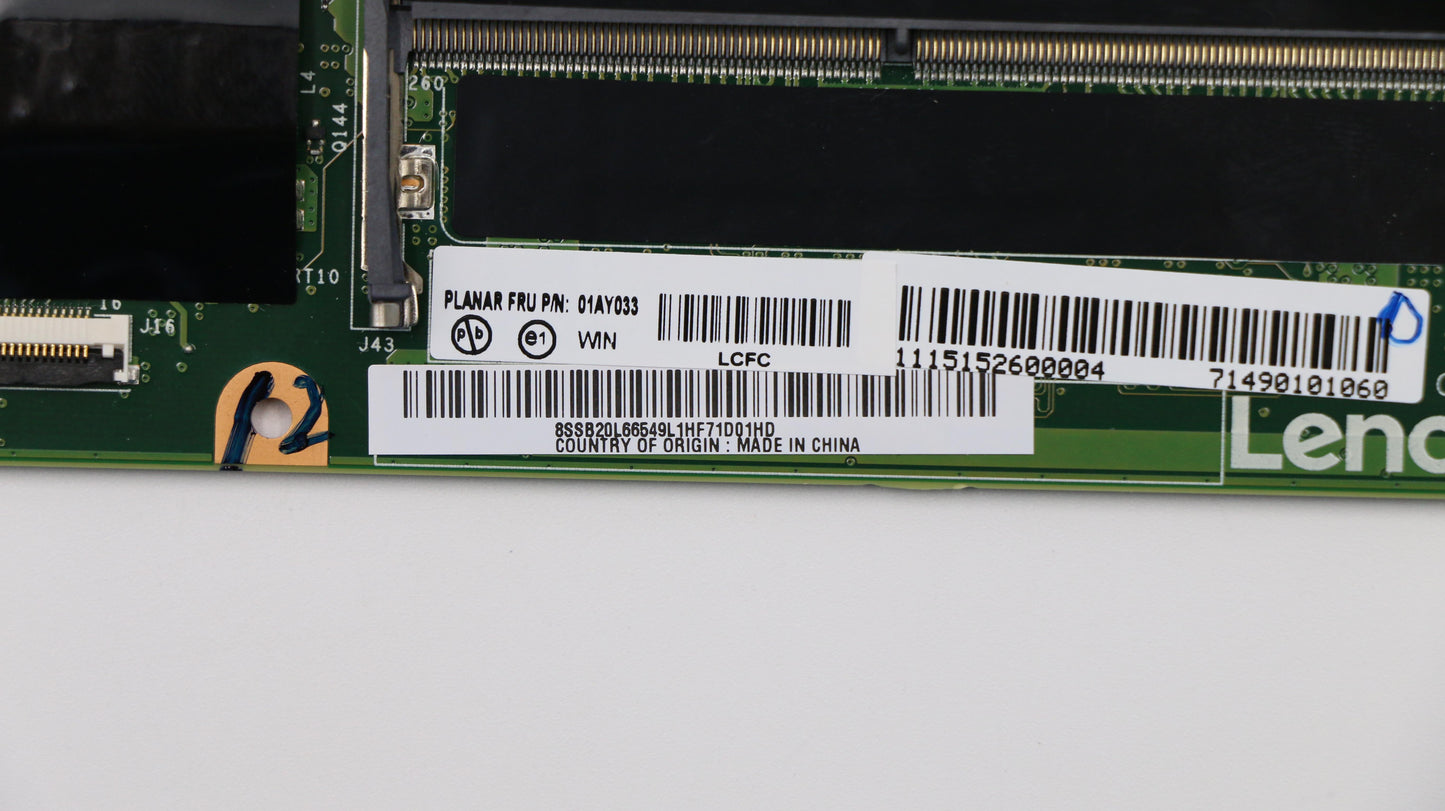 Lenovo Mb Win I76600U Swg Yamtytpmdtp - 01AY033