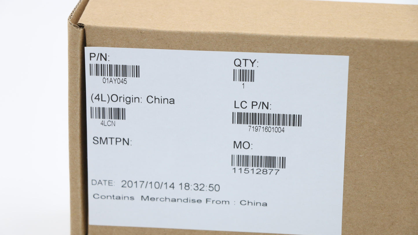 Lenovo Cs16 2Bcp Mylar Black Tra - 01AY045