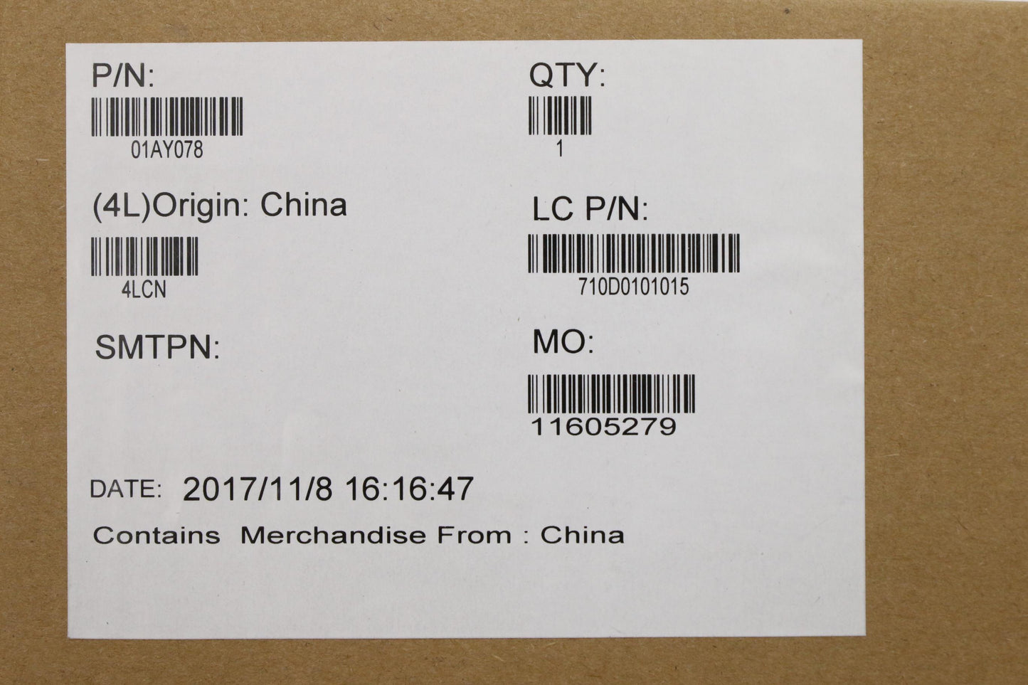 Lenovo Mb Nok, I5-7200U, Kbl, 8Gb, Tp - 01AY078