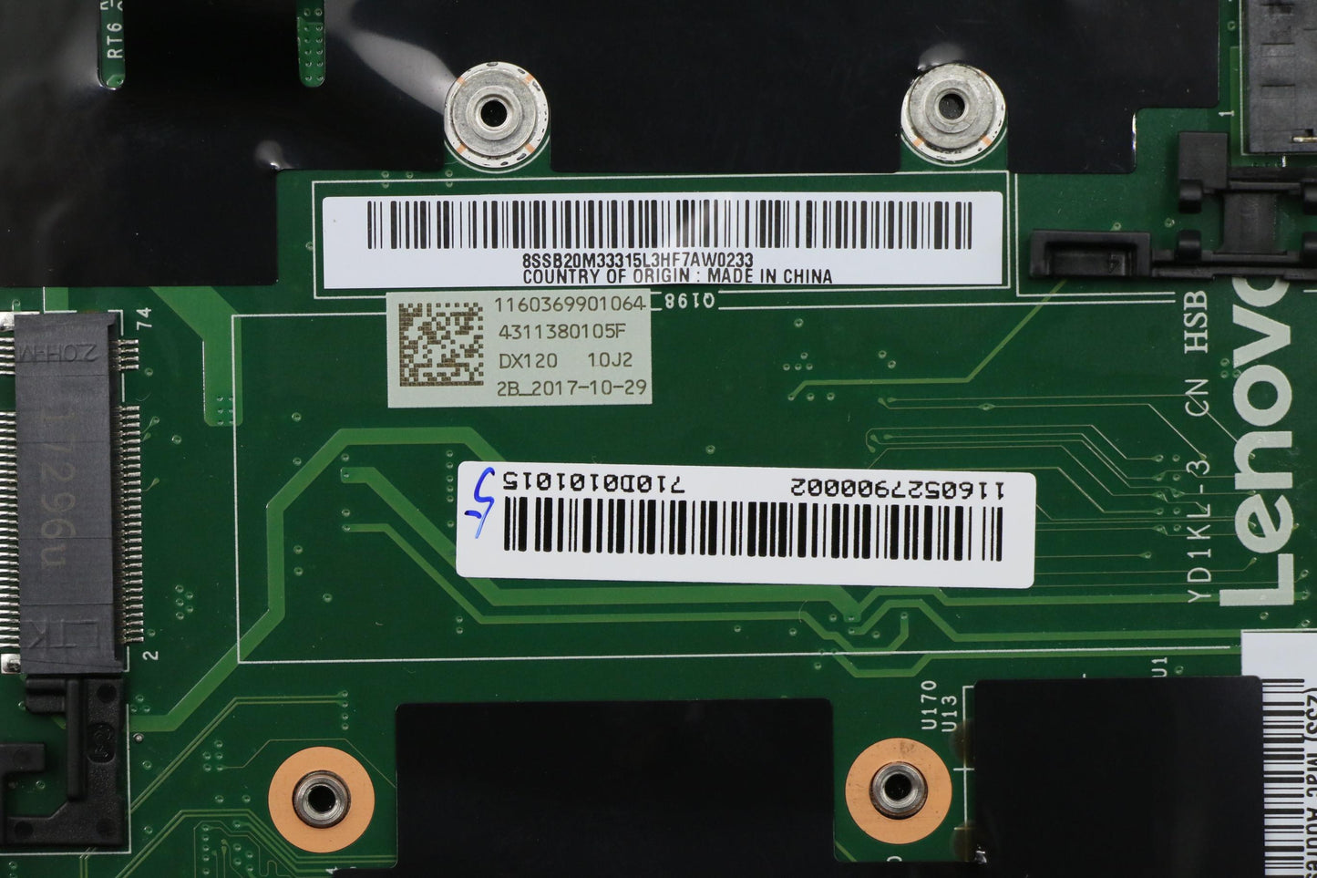 Lenovo Mb Nok, I5-7200U, Kbl, 8Gb, Tp - 01AY078