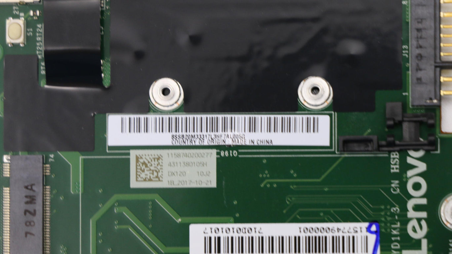 Lenovo Mb Nok, I7-7500U, Kbl, 16Gb, T - 01AY080