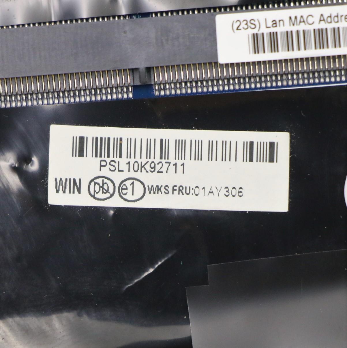 Lenovo Pl System Boards - 01AY306