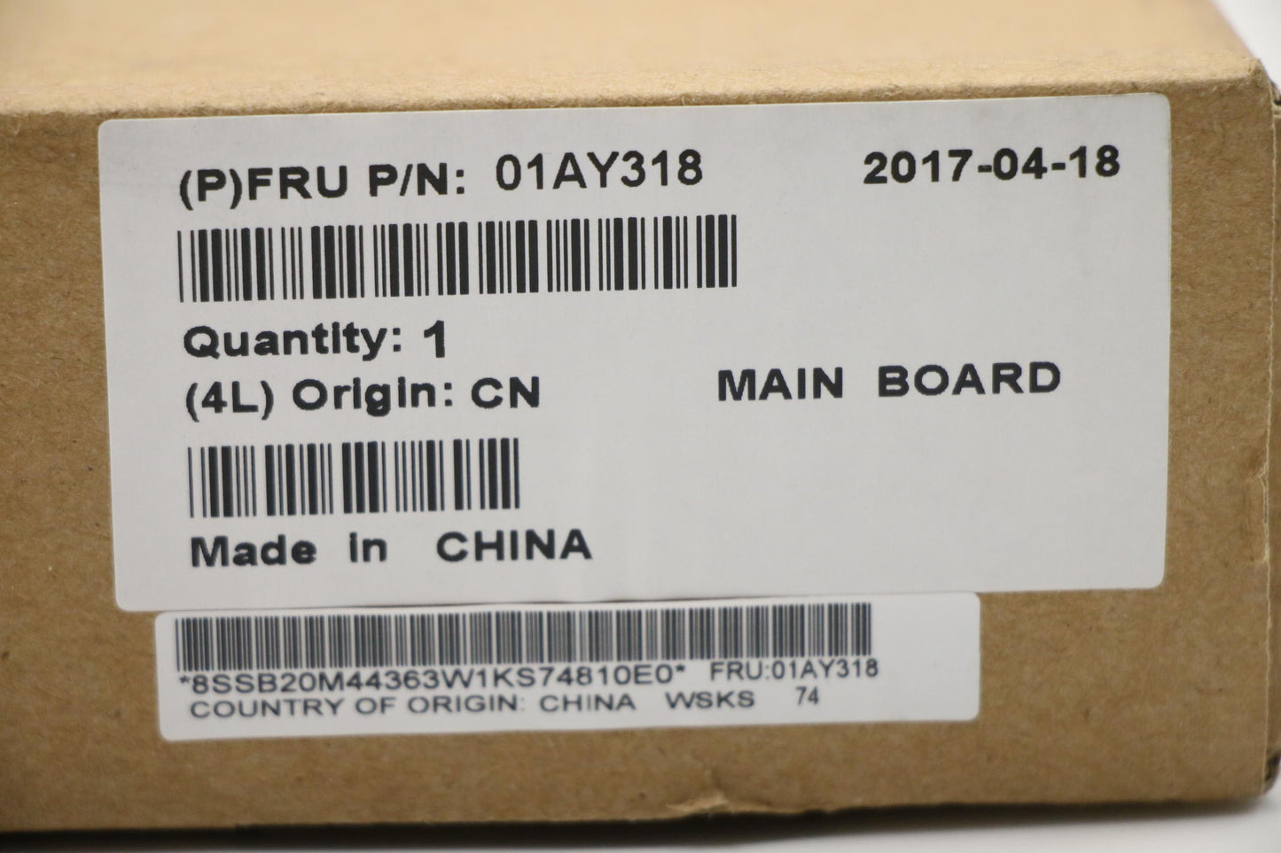 Lenovo Pl System Boards - 01AY318