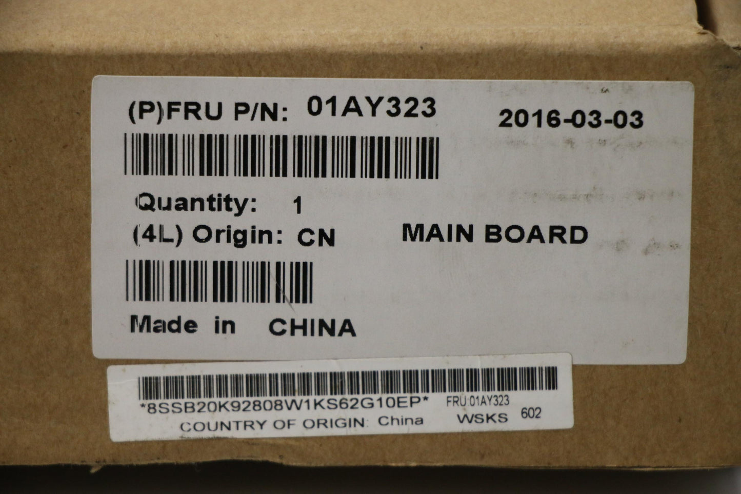 Lenovo Pl System Boards - 01AY323