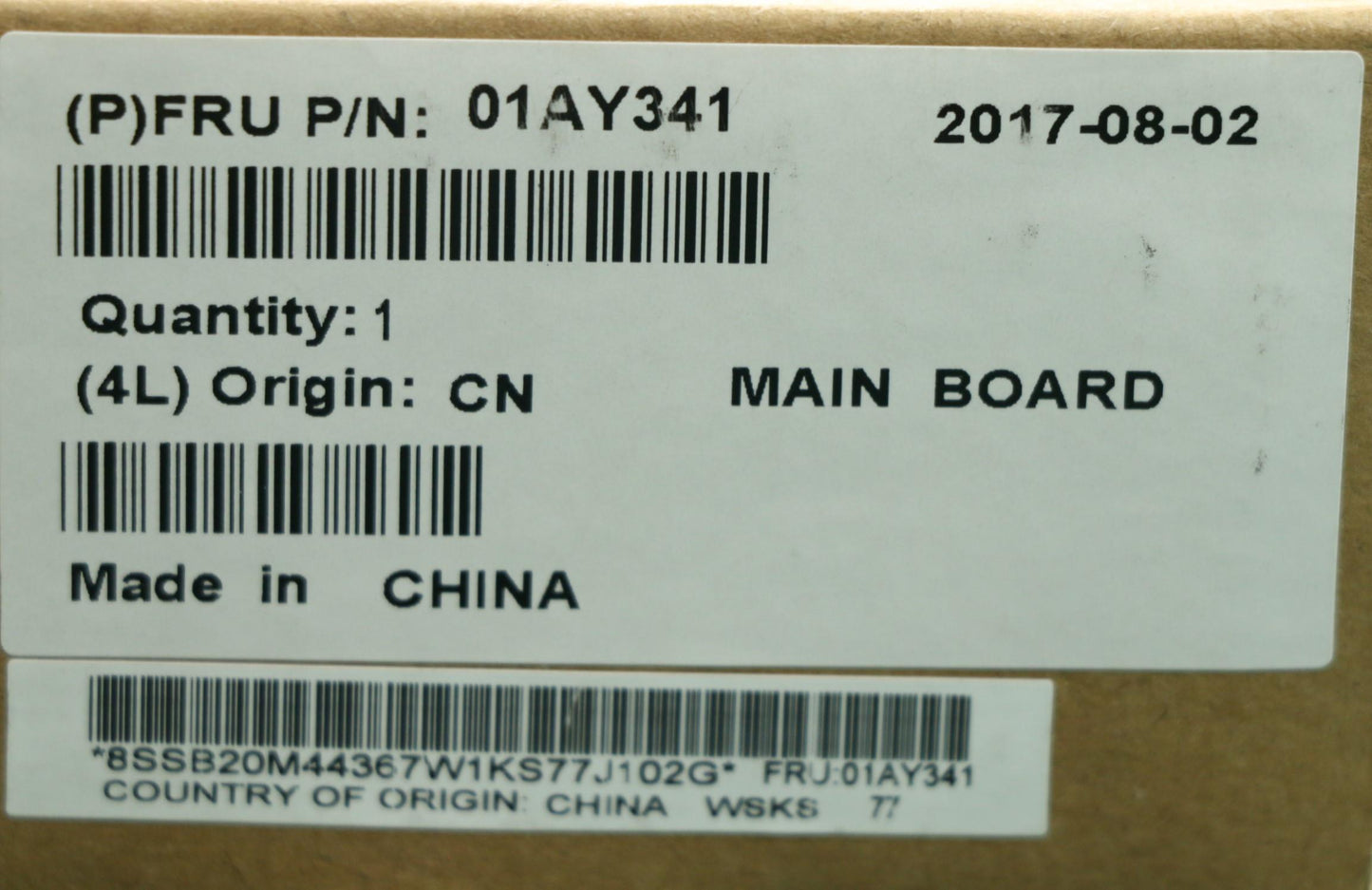 Lenovo Pl System Boards - 01AY341