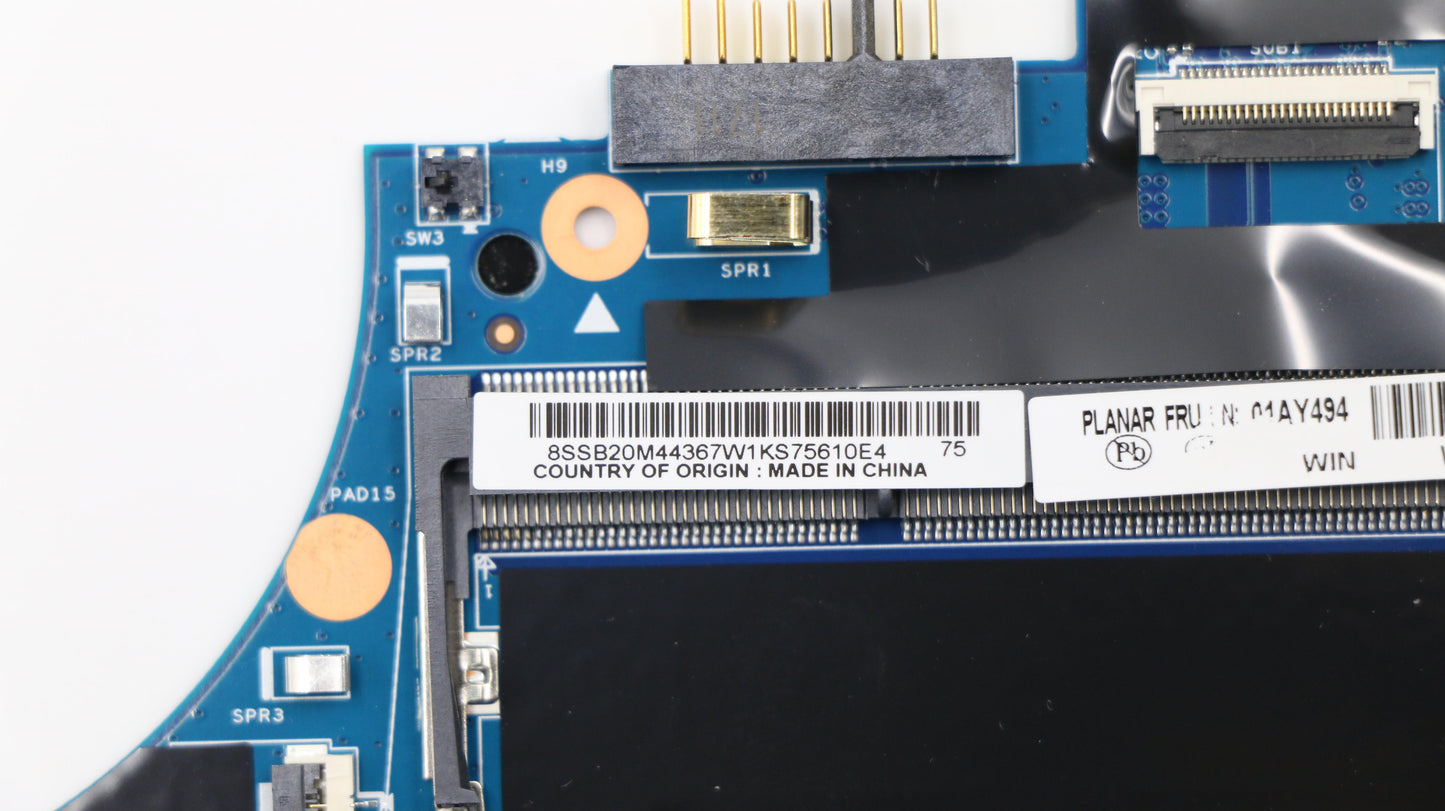 Lenovo Lsz-2 Mb I7-6500U N-Amt Tpm2.0 - 01AY494