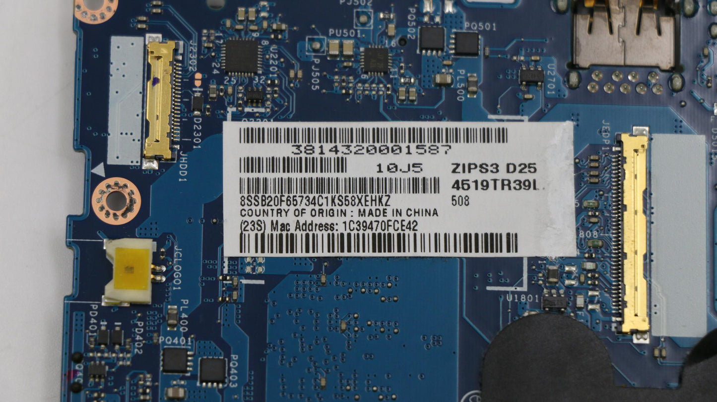 Lenovo 01AY505 Pl System Boards