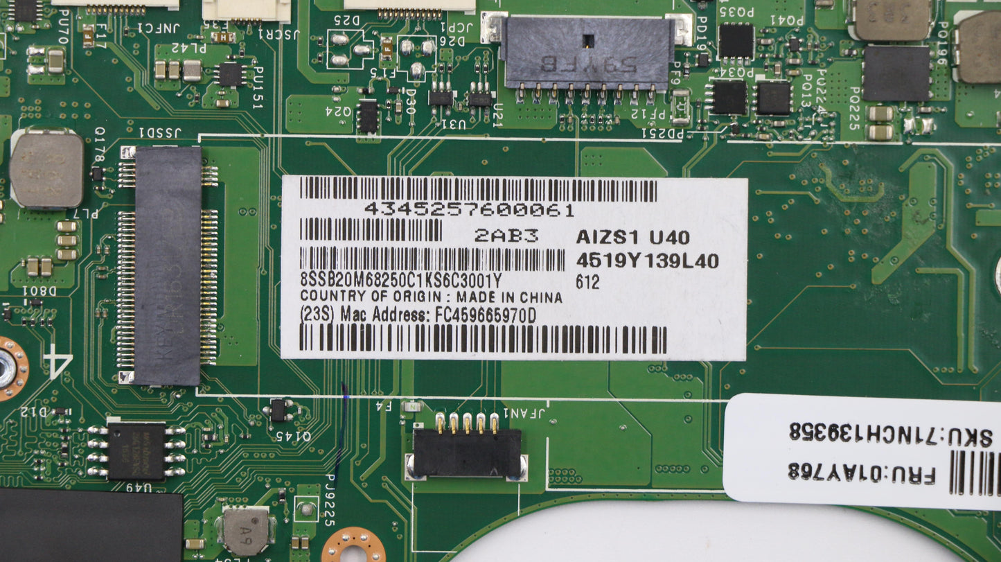 Lenovo Mb I5-6200U Namt Ntpm W/R Win - 01AY768