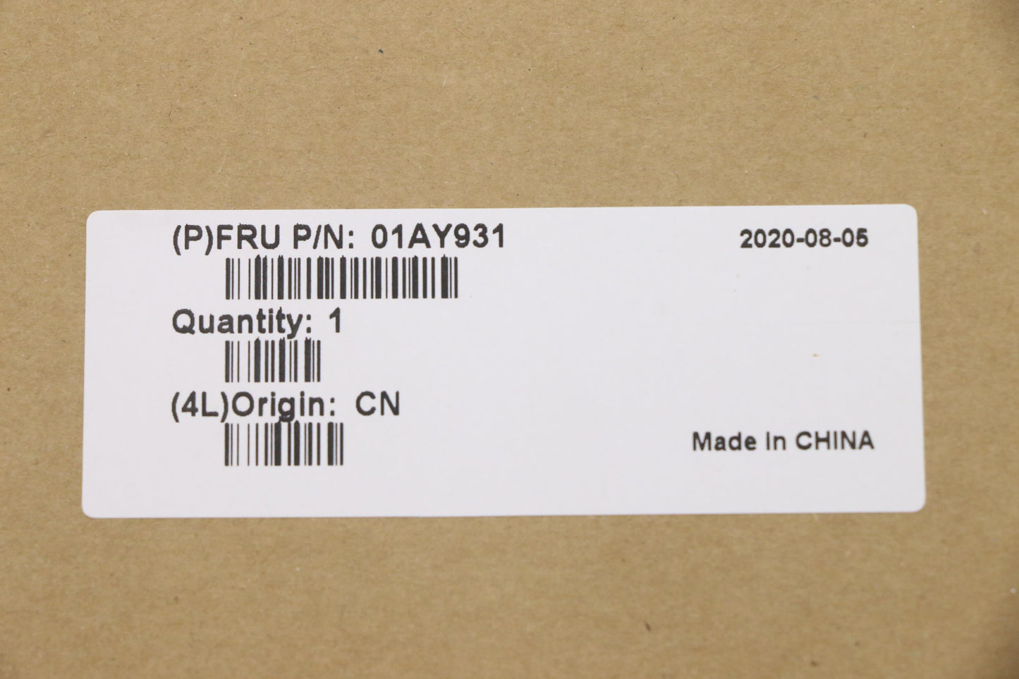 Lenovo Ca Fhd S Edp Ict Lrv3 - 01AY931