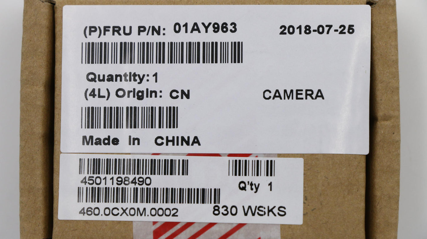 Lenovo Assembly Camera Shutter Black - 01AY963