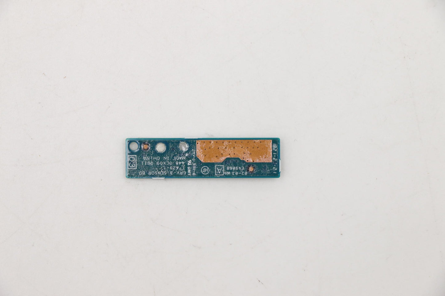 Lenovo 01AY974 Lrv3 Sensor Bd 17A291 Svt D