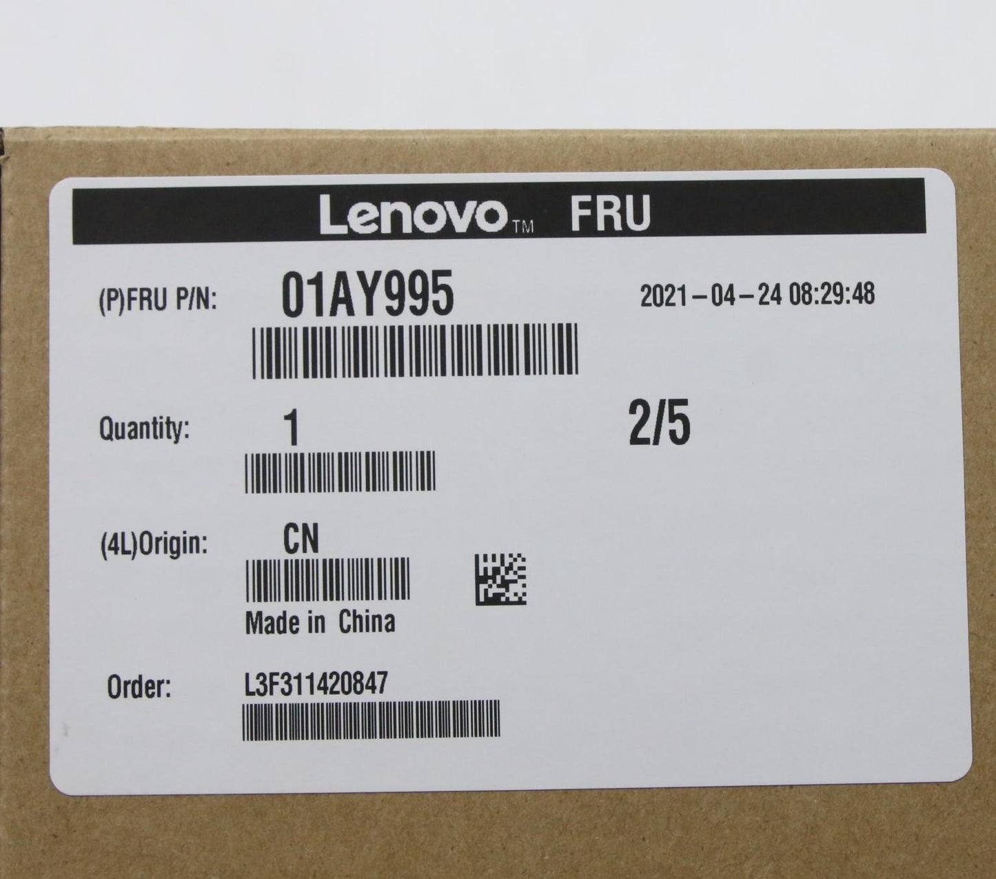 Lenovo Ft491 Thermal Cpu Heatsink W/ - 01AY995