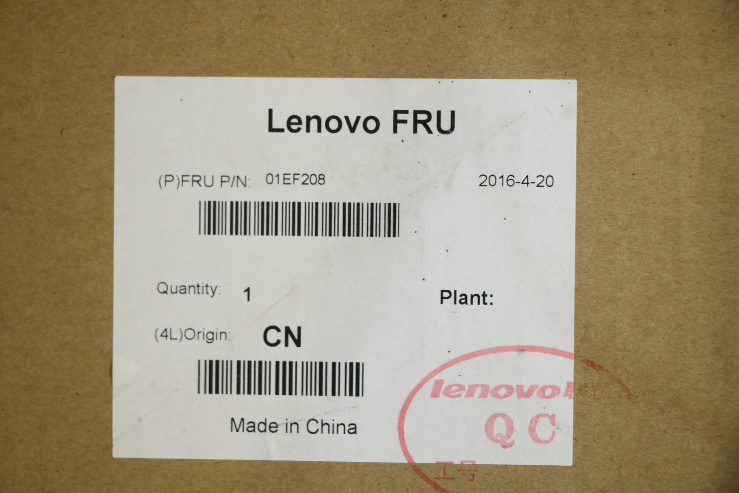 Lenovo 01EF208 Ma Mechanical Assemblies