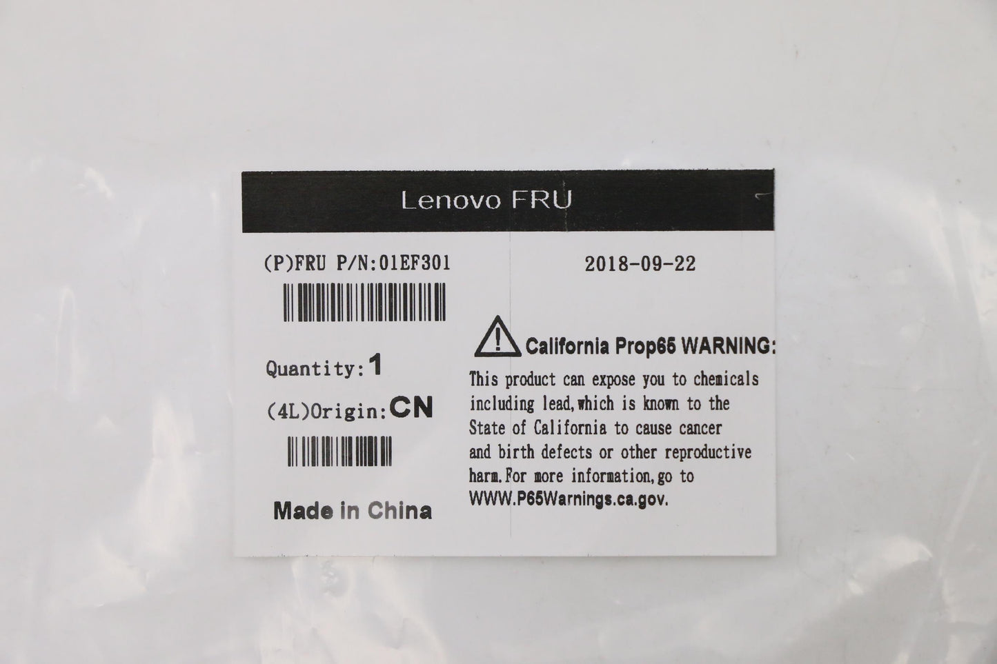 Lenovo 01EF301 Ma Mechanical Assemblies