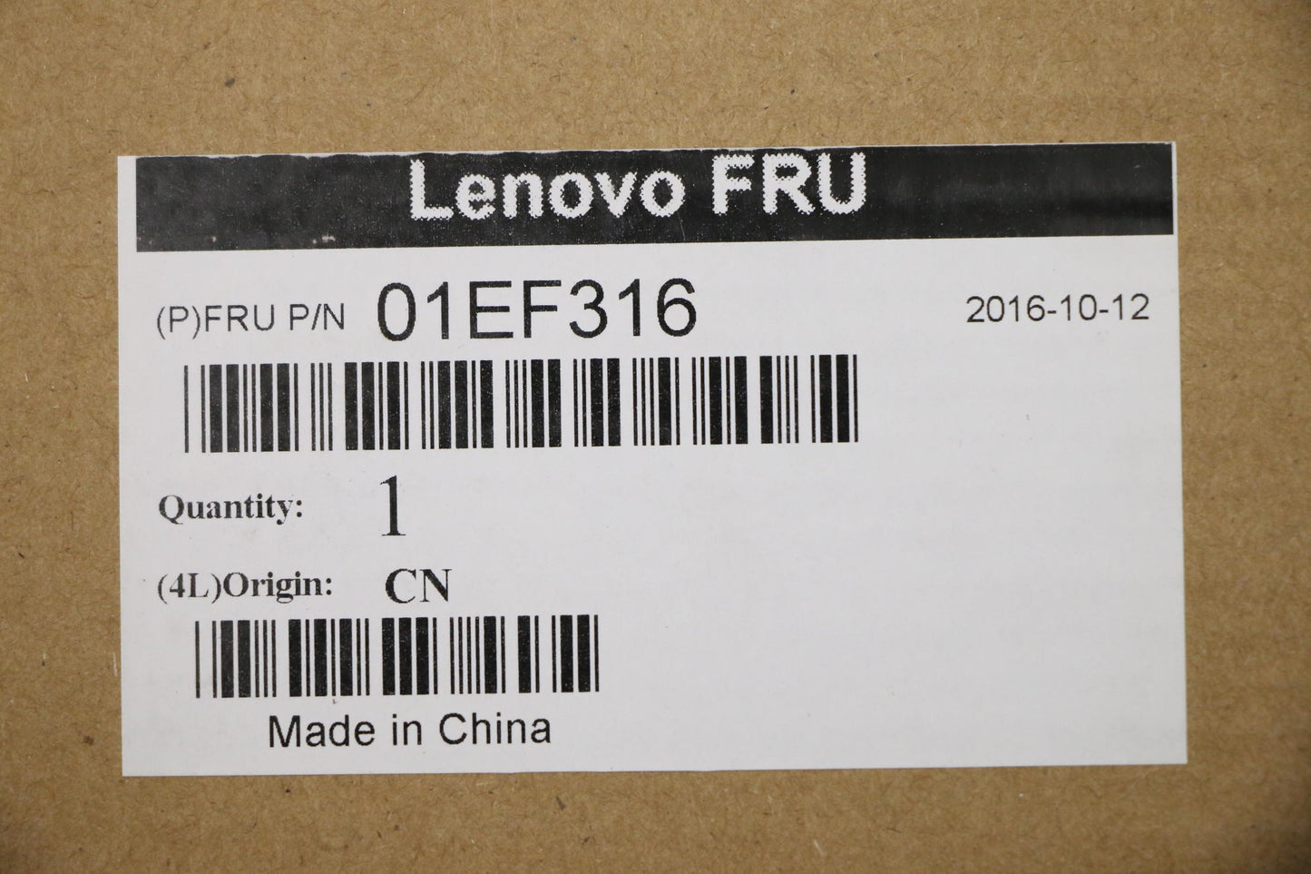 Lenovo Ma Mechanical Assemblies - 01EF316