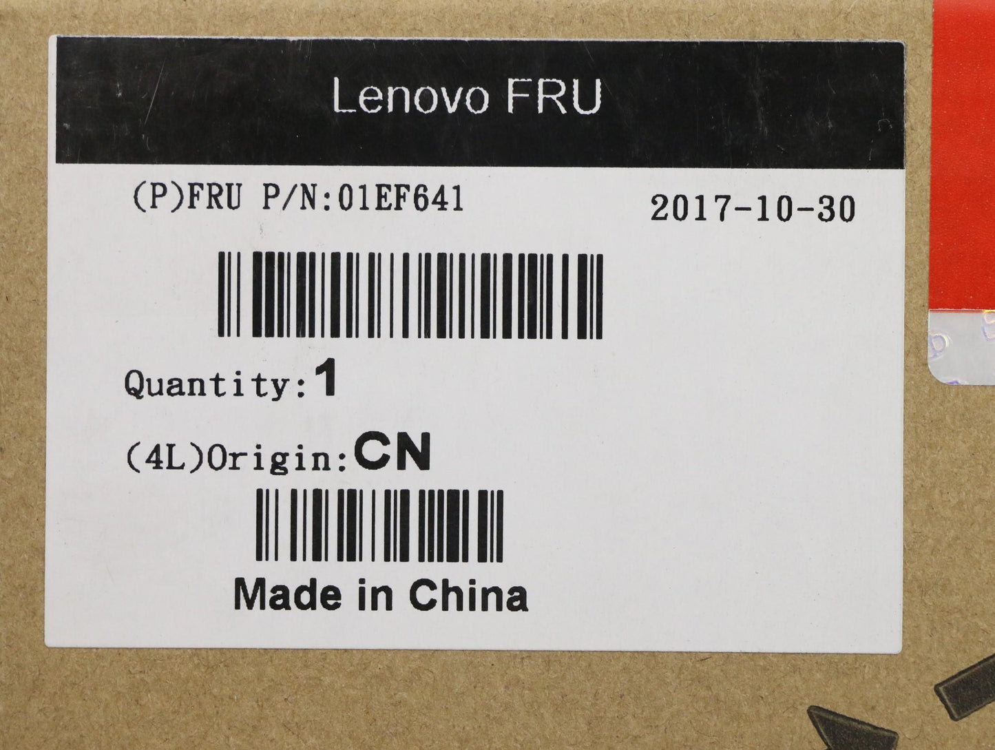 Lenovo Screw List C2 - 01EF641