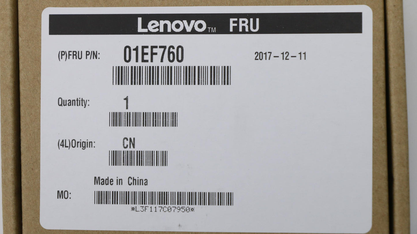 Lenovo Front 7 Segment 2.54 - 01EF760